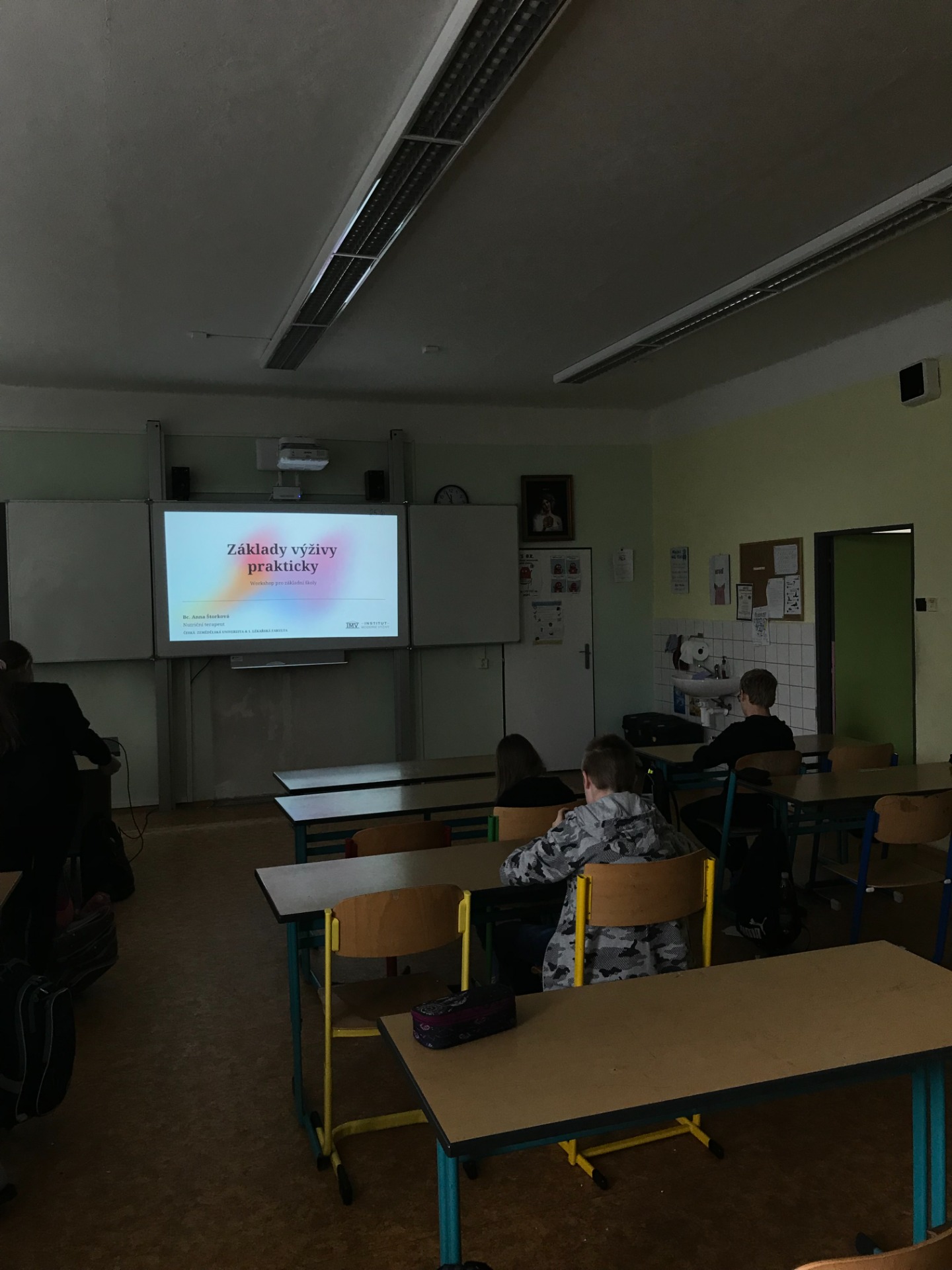 Přednáška pro žáky 2. stupně základní školy